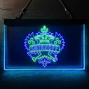 Smirnoff Logo Neon-Like LED Sign