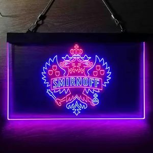 Smirnoff Logo Neon-Like LED Sign