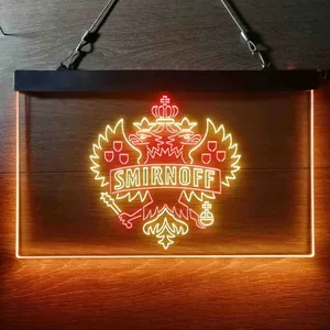 Smirnoff Logo Neon-Like LED Sign