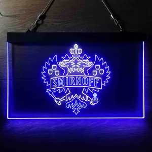 Smirnoff Logo Neon-Like LED Sign