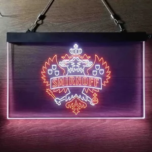 Smirnoff Logo Neon-Like LED Sign