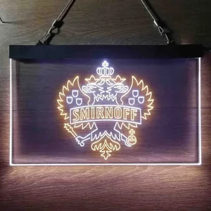 Smirnoff Logo Neon-Like LED Sign