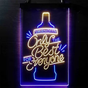 Smirnoff Only The Best Neon-Like LED Sign