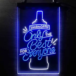 Smirnoff Only The Best Neon-Like LED Sign