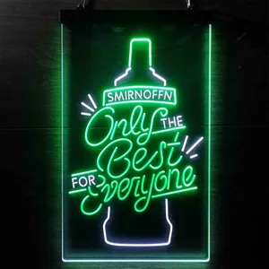 Smirnoff Only The Best Neon-Like LED Sign