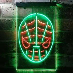 Spider-Man Face Neon-Like LED Sign