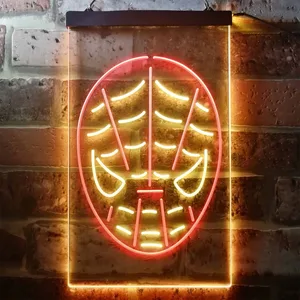 Spider-Man Face Neon-Like LED Sign