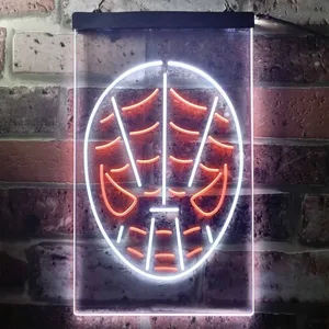 Spider-Man Face Neon-Like LED Sign