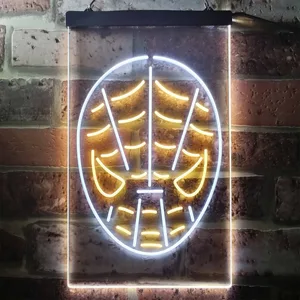 Spider-Man Face Neon-Like LED Sign