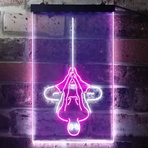 Spider-Man Hanging Neon-Like LED Sign