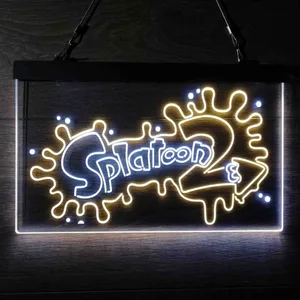 Splatoon 2 Neon-Like LED Sign