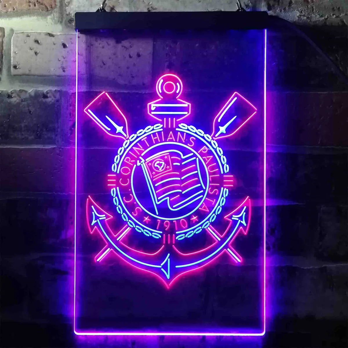 Sport Club Corinthians Paulista Logo Neon-Like LED Sign
