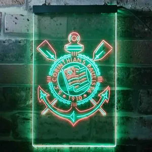 Sport Club Corinthians Paulista Logo Neon-Like LED Sign