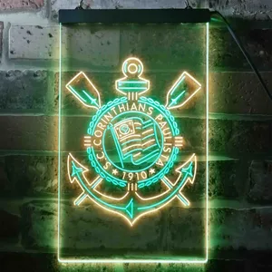 Sport Club Corinthians Paulista Logo Neon-Like LED Sign