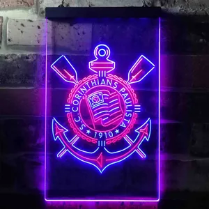 Sport Club Corinthians Paulista Logo Neon-Like LED Sign
