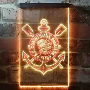 Sport Club Corinthians Paulista Logo Neon-Like LED Sign