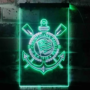 Sport Club Corinthians Paulista Logo Neon-Like LED Sign