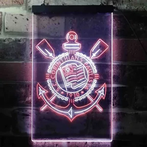 Sport Club Corinthians Paulista Logo Neon-Like LED Sign
