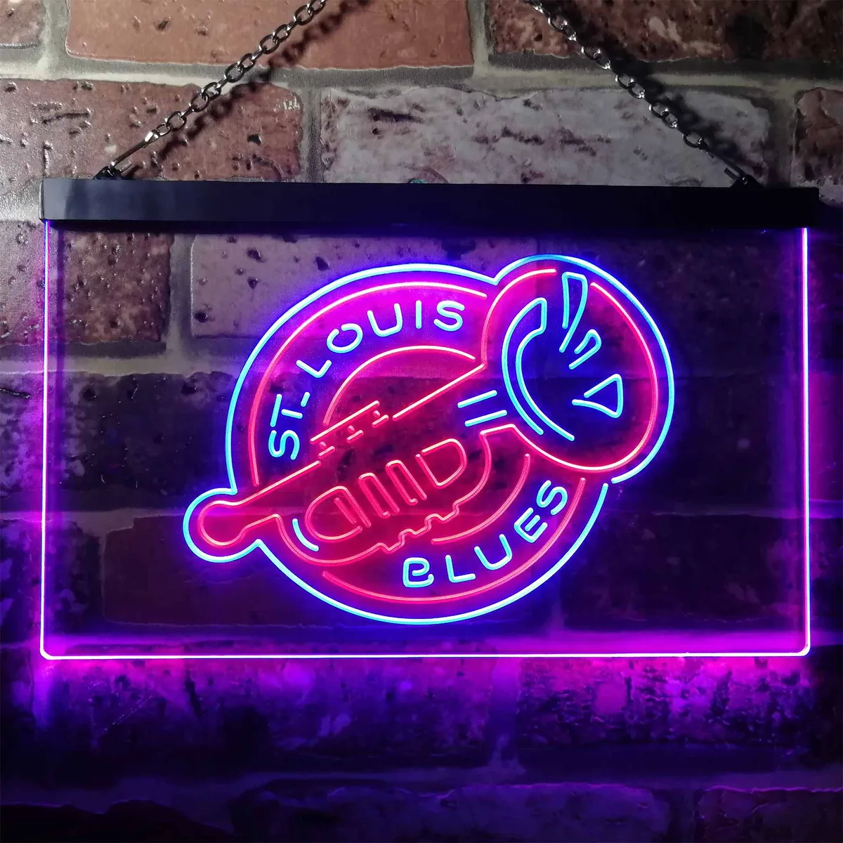 St Louis Blues Alternate Neon-Like LED Sign