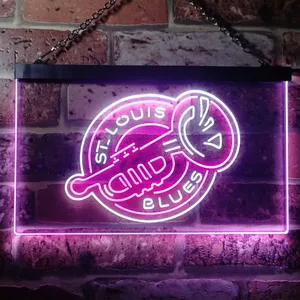 St Louis Blues Alternate Neon-Like LED Sign