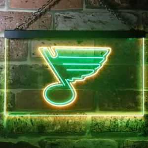 St Louis Blues Logo 1 Neon-Like LED Sign