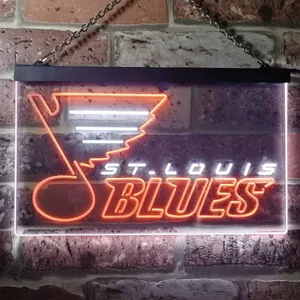 St Louis Blues Logo 2 Neon-Like LED Sign