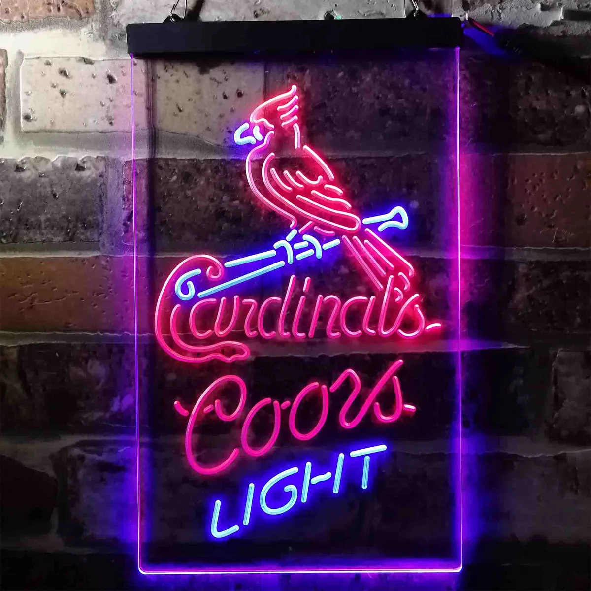 St. Louis Cardinals Coors Light Neon-Like LED Sign