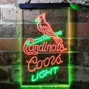 St. Louis Cardinals Coors Light Neon-Like LED Sign