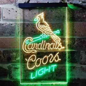 St. Louis Cardinals Coors Light Neon-Like LED Sign