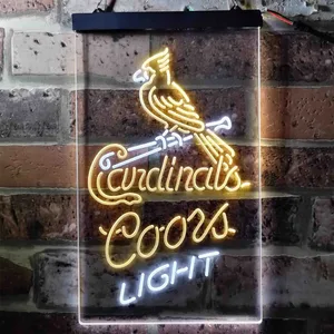 St. Louis Cardinals Coors Light Neon-Like LED Sign
