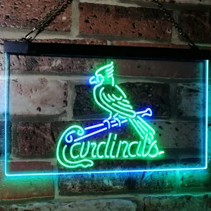 St Louis Cardinals  Logo 1 Neon-Like LED Sign
