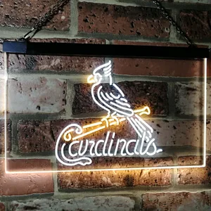 St Louis Cardinals  Logo 1 Neon-Like LED Sign