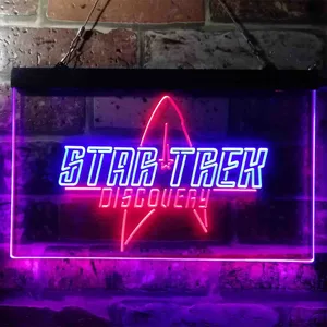 Star Trek Discovery Neon-Like LED Sign