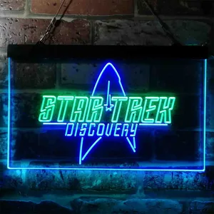 Star Trek Discovery Neon-Like LED Sign