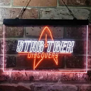 Star Trek Discovery Neon-Like LED Sign