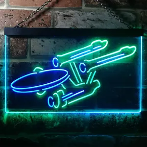 Star Trek Enterprise Neon-Like LED Sign