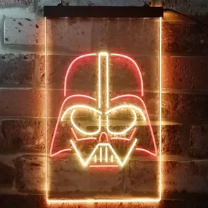 Star Wars Darth Vader Face 2 Neon-Like LED Sign
