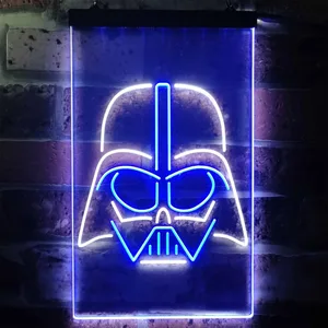 Star Wars Darth Vader Face 2 Neon-Like LED Sign