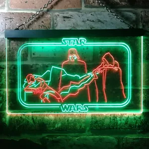 Star Wars Emperor Palpatine Lightning Neon-Like LED Sign