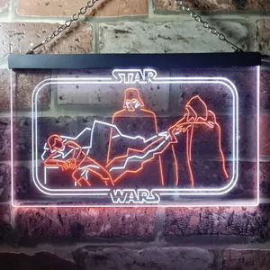 Star Wars Emperor Palpatine Lightning Neon-Like LED Sign