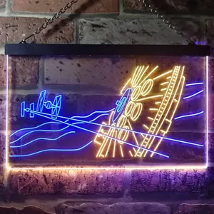 Star Wars Millenium Falcon Neon-Like LED Sign