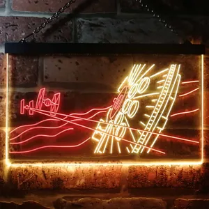 Star Wars Millenium Falcon Neon-Like LED Sign
