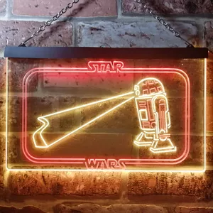 Star Wars R2D2 Neon-Like LED Sign