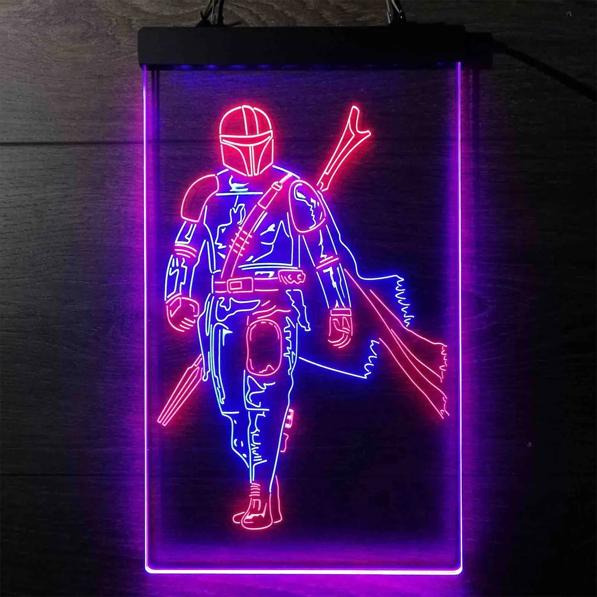 Star Wars The Mandalorian Neon-Like LED Sign