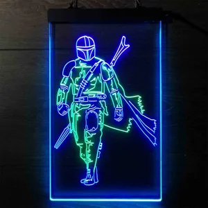 Star Wars The Mandalorian Neon-Like LED Sign