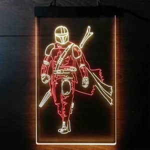 Star Wars The Mandalorian Neon-Like LED Sign