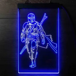 Star Wars The Mandalorian Neon-Like LED Sign