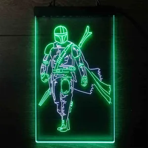 Star Wars The Mandalorian Neon-Like LED Sign