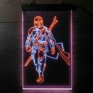 Star Wars The Mandalorian Neon-Like LED Sign