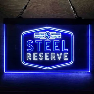 Steel Reserve The Brewing Steel Company Neon-Like LED Sign